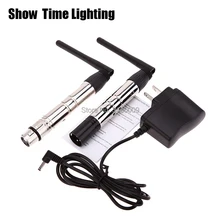 Show Time 2pcs/lot wireless dmx 512 controller 2.4G DMX 512 Transmitter and dmx receiver for stage light beam moving and led par Show Time 2pcs/lot wireless dmx 512 controller 2.4G DMX 512 Transmitter and dmx receiver for stage light beam moving and led par
