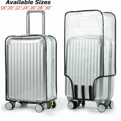 

High Quality PVC Matte Transparent Waterproof Suitcase Protective Cover Travel Luggage Trolley Case Thicker Wear Dust Covers