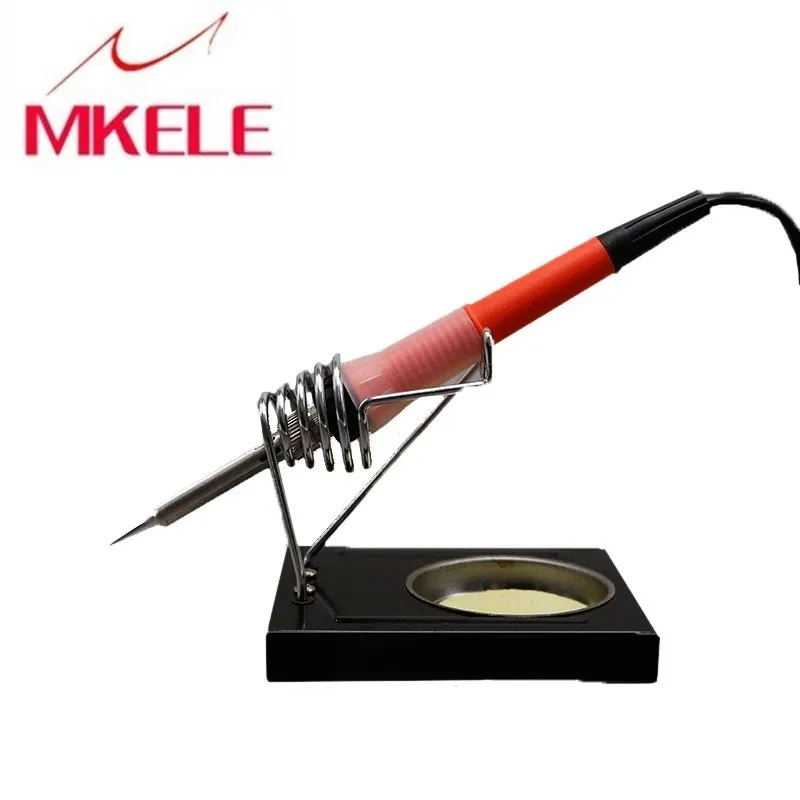 E-011 Soldering Iron Support  Stand Holder Base Metal Rectangle Solder Station Safety Protecting electrical-tools-sale