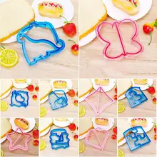 "Сделай сам" сэндвичи резак форма для печенья прессформы обед штанцевый нож для хлеба форма для печенья, подарочным детским выпечки Инструменты для тортов