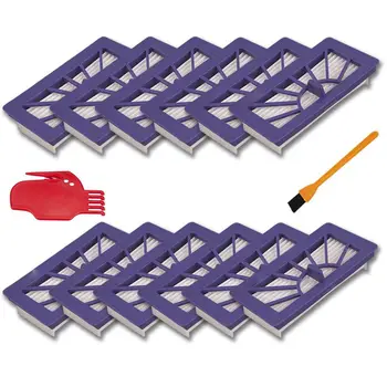

Hot sale 12pcs Replacement Neato XV-21 XV Signature Pro Filters Compatible with Neato XV-21,XV-11,XV-12, for Pet & Allergy Vac