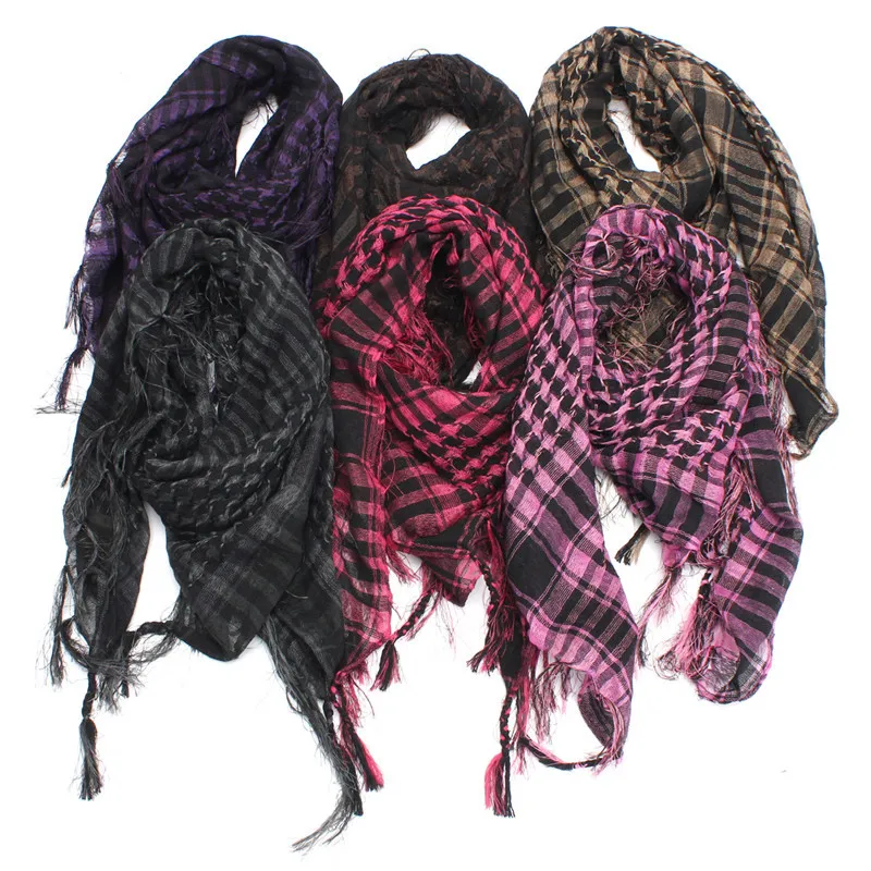 Outdoor Hiking Scarves Military Arab Tactical Desert Scarf Shemagh With