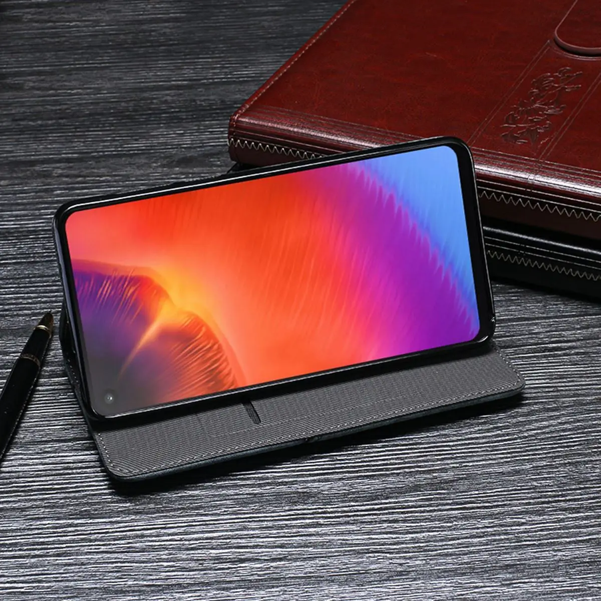 For Samsung Galaxy A60 A 60 Vintage Style PU Leather Wallet Case Magnetic Flip Stand Cover With Card Slot Luxury Phone Cover For Samsung Galaxy A60 A 60 Vintage Style PU Leather Wallet Case Magnetic Flip Stand Cover With Card Slot Luxury Phone Cover