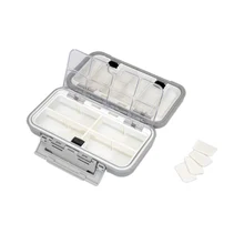 Водонепроницаемый рыболовные снасти коробка пластиковая коробка для мух приманки Форели Мухи коробка для хранения ударопрочный