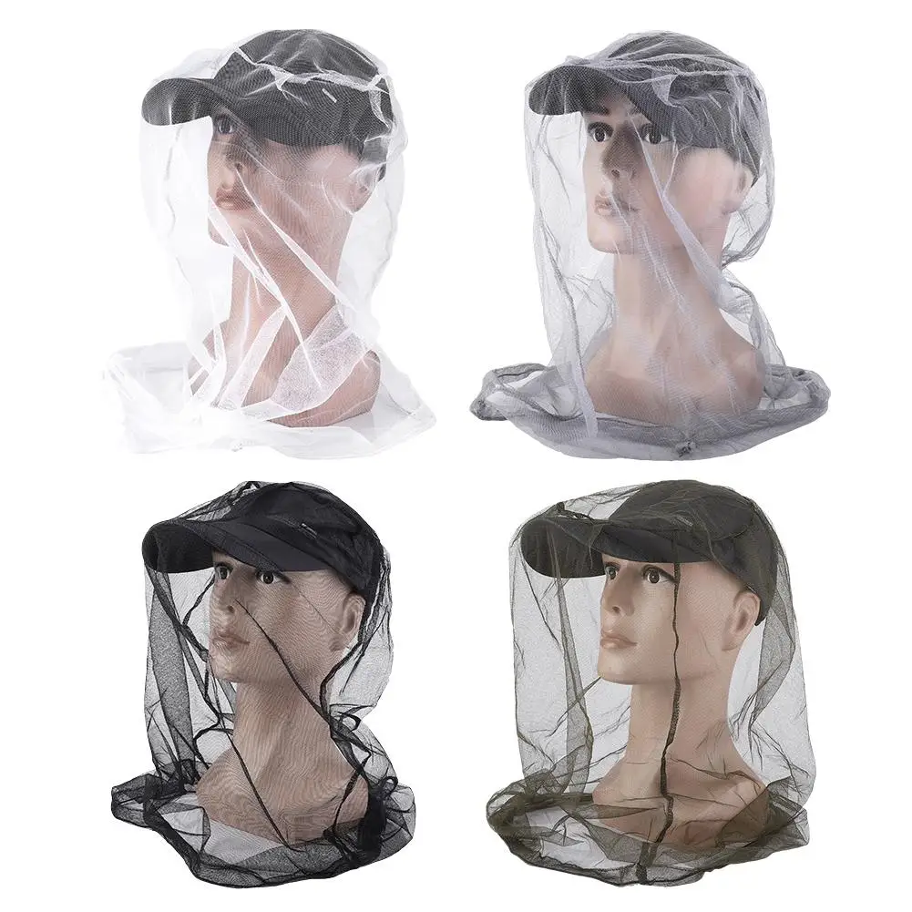 

Fishing Cap Mesh Hat Outdoor Anti Mosquito Cap Mask Headwear Anti Insect Anti-dust Protection Net Cap