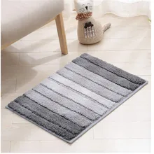 Квадратный домашний текстильный Противоскользящий барьер напольный коврик сверхмощный синий кухонный комнатный напольный ковер из полиэстера