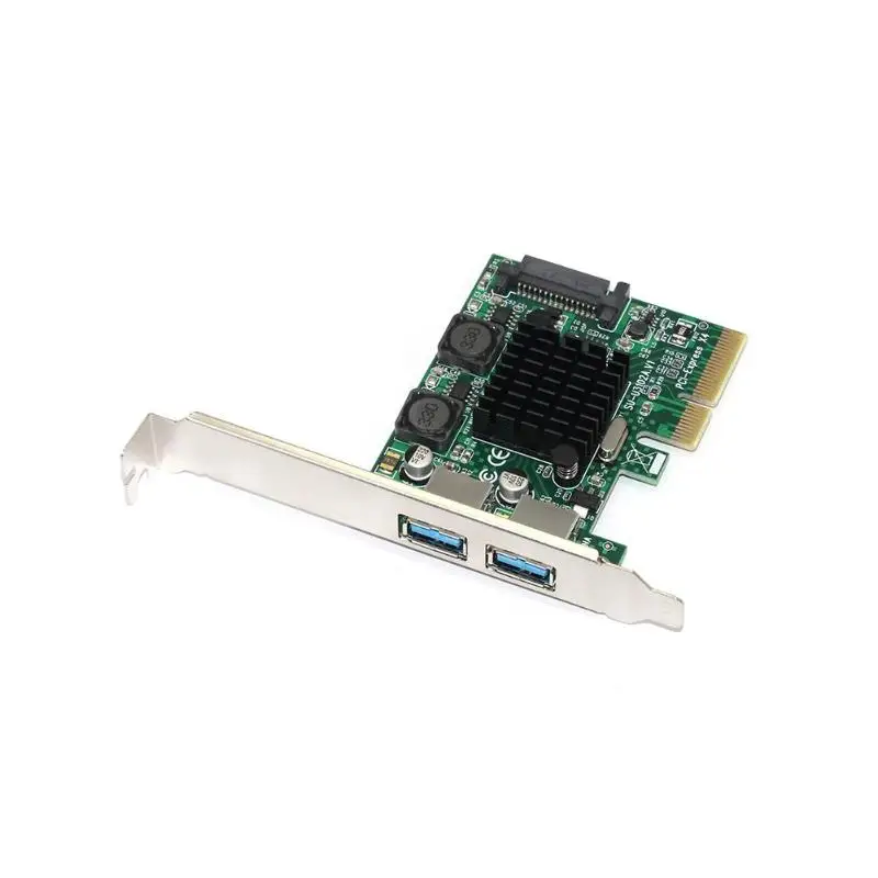 U3102A PCI EX2 к USB3.1 расширение добавить на карту адаптера высокая скорость ASM3142 чип для