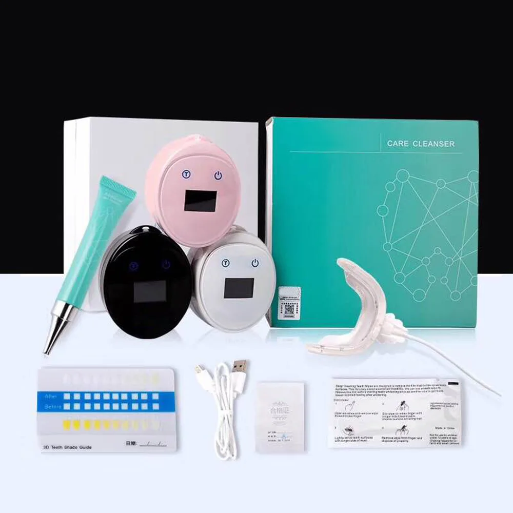 

Dental Instrument Cold Light Tooth Whitening Gel Blue Light Teeth Clean Device Kit For Personal Dental Care