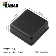 Малый электронный проект пластиковые корпуса 41*41*15 мм DIY электрические провода распределительная коробка печатной платы промышленности оболочки Чехол