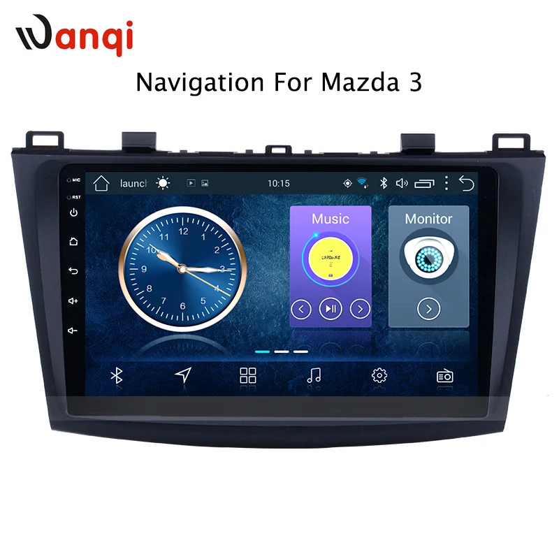 

9inch full screen car audio radio system player Android 8.1 for For mazda 3 sport 2006-2015 entertainment gps navigation