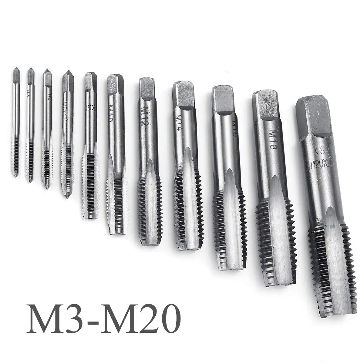 Tap M12 x 1.0mm Metric HSS Left hand Tap 12mm x 1 Pitch SN-T
