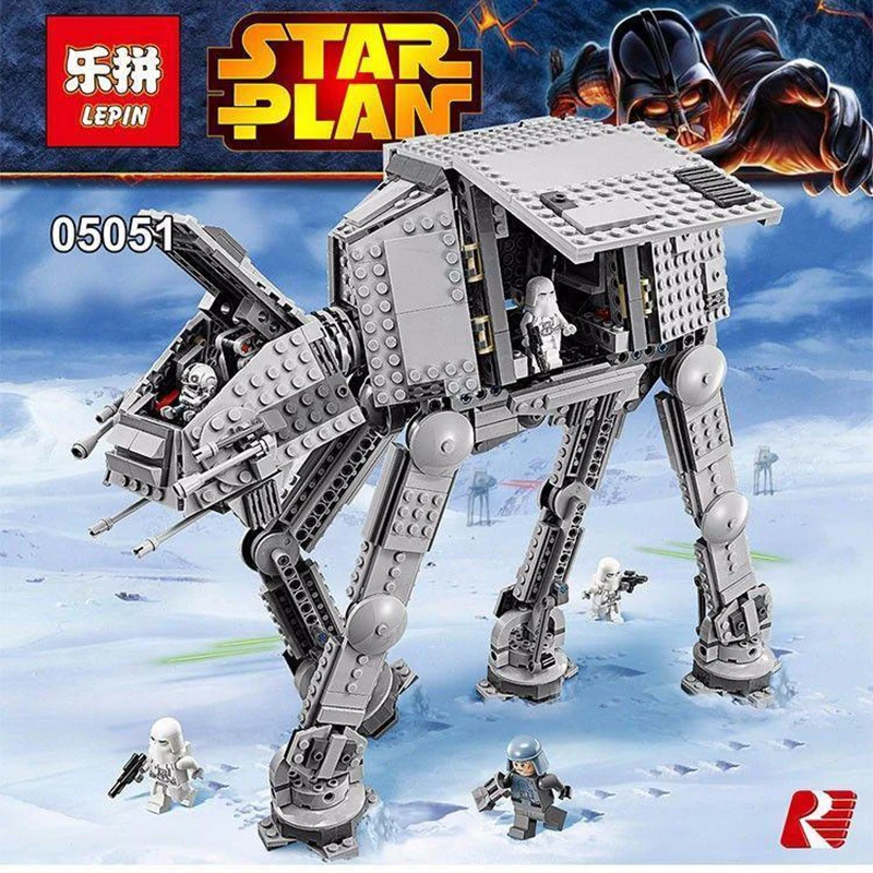 

Lepin 05051 Star Wars Force Awaken 1157pcs The At Transpotation Armored Robot At Building Blocks Bricks Educational Toy 75054
