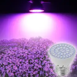 E27 светать 110 V 220 V светодиодный красные, синие УФ ИК лампы комнатное растение светодиодный растет лампы для гидропоники цветы растений овощи