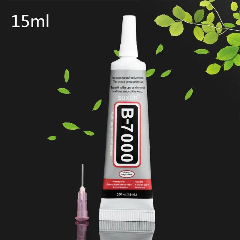

B-7000 Strength Glue Phone Screen Repair Adhesive Electronic Components Glue DIY Jewelry Rhinestone Pasting Adhesive With Pin