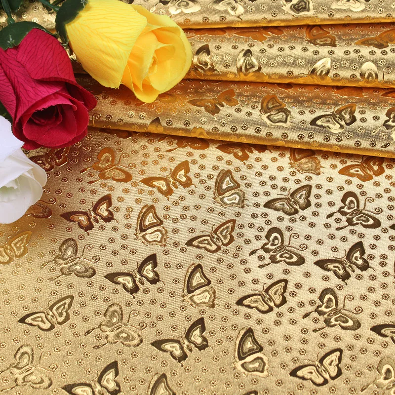 2019 New Tissus Au Metre Free Shipping Special Diy Pvc Artificial Shiny Metal Gold And Silver Butterfly Tattoo Leather | Дом и сад