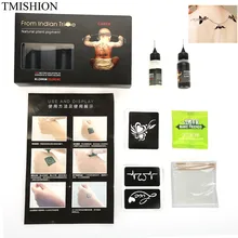 15 мл чернила для татуажа краска для тела бровей Перманентный макияж набор чернил для татуажа микроблейдинг пигмент для татуажа Временные татуировки Поставки