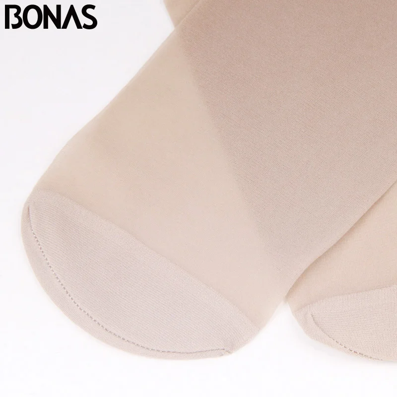 BONAS 5 шт./лот 20 см женские короткие носки летние эластичные до щиколотки
