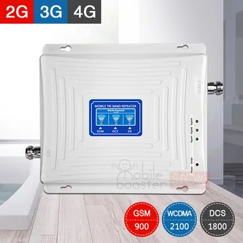 

2g 3g 4g repeater cellular signal amplifier lte gsm mobile cell phone signal booster gsm 900 1800 umts 2100 Tri Band Repeater