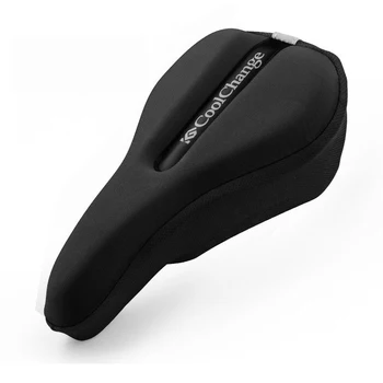 

CoolChange Bike Seat Comfortable Saddle Cover Thick Cushion Bicycle Sponge