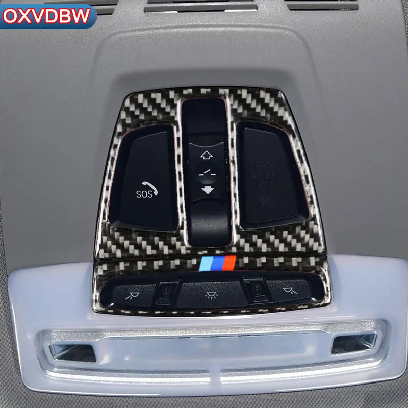 Для BMW F20 F21 F22 F23 E84 X1 F30 F34 F32 F33 F15 F16 X5 X6 подсветка для чтения интерьера из углеродного