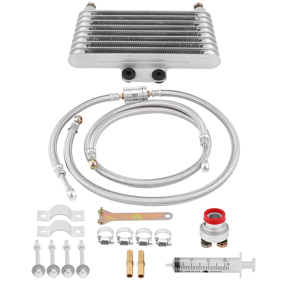 125 мл масляный радиатор для мотоцикла масляный радиатор для двигателя масляный радиатор радиаторная система для Honda GY6 100CC-150CC