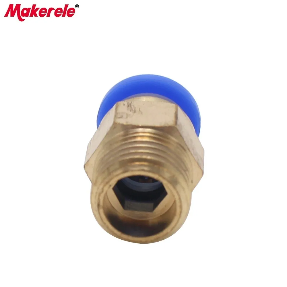 Push фитинги для воздуха PC8mm шланг 1/8 &quot1/4&quot 3/8 &quot1/2&quot BSPT наружная резьба прямые