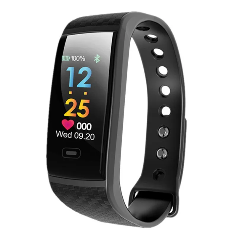 

JABS Smart Wristband Heart Rate Monitor Blood Pressure Pedometer Step Counter Fitness Bracelet Color Screen Smartband Sport Wa