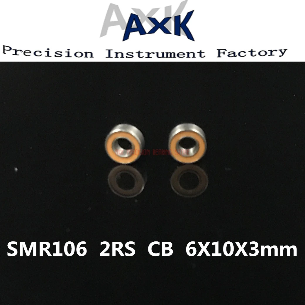 

2019 Top Fashion Free Shipping Smr106 2rs Cb Abec7 6x10x3mm Stainless Steel Hybrid Ceramic Ball Bearing Fish Reels Bearings 2os
