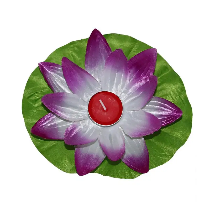 

Floating Candle River Lotus Lanterns Lotus Water Lamp Wedding Party Decorations Paper Flower Light Drifting Blessing Light