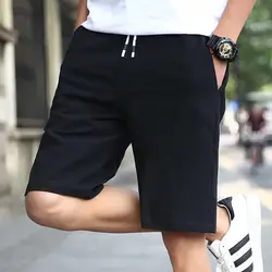 2019 черные мужские s шорты хлопок S повседневные новые шорты для мужчин дышащие брендовые шорты Homme Бермуды короткие брюки с высокой талией 4xl