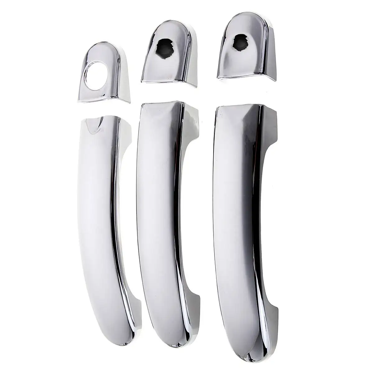  For VW Transporter T5 Caddy 2001-2013 8x/7x/6x Car Auto Chrome Stainless Steel Door Handle Cover Tr