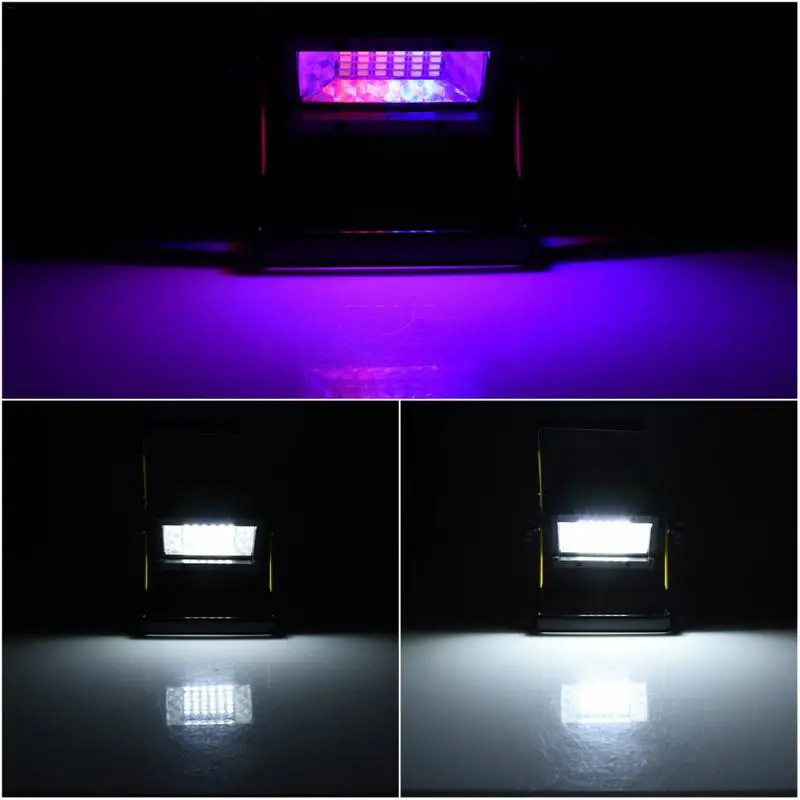 Перезаряжаемый прожектор 50 Вт 36 светодиодный светильник 2400LM портативный Точечный светильник прожектор точечный рабочий светильник для наружного кемпинга лампы с зарядным устройством