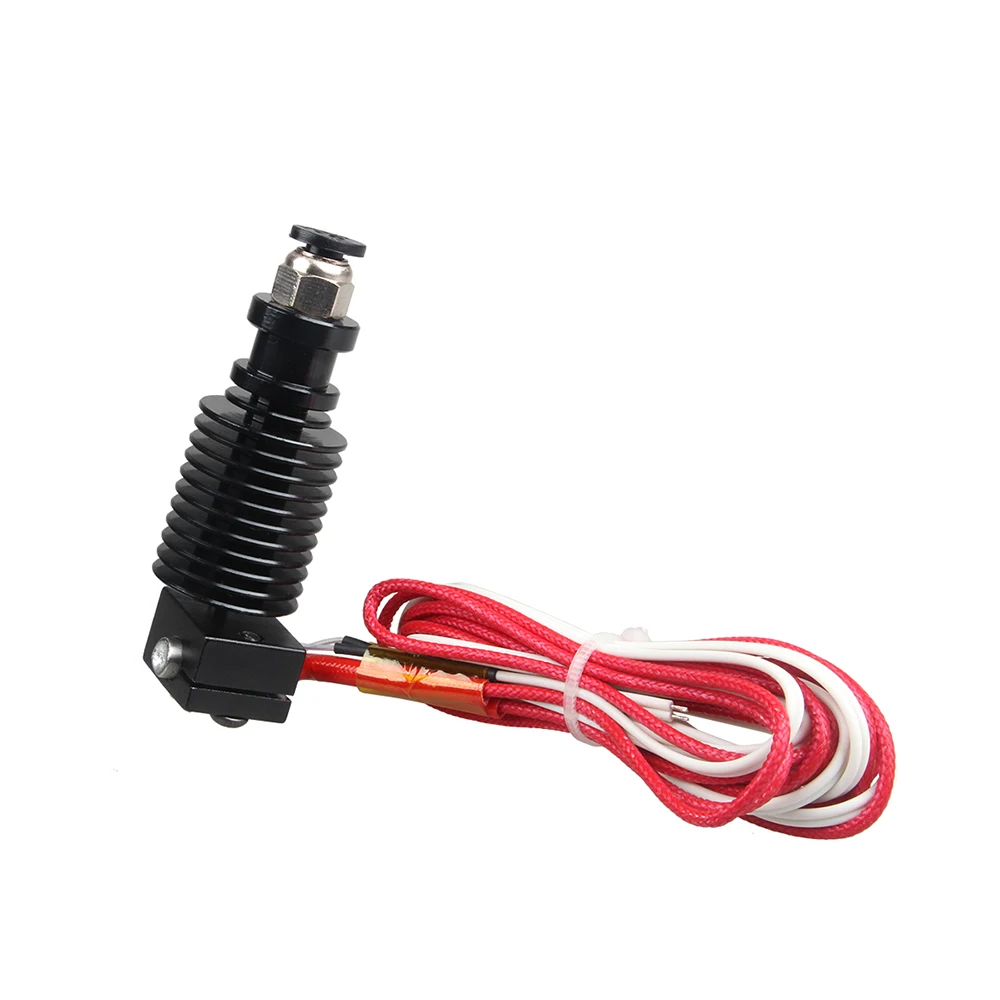 E3D V6 Hotend XCR3D 3D طابعة الطارد أجزاء 0.4/1.75 مللي متر J-رئيس عن بعد 12 V 24 V