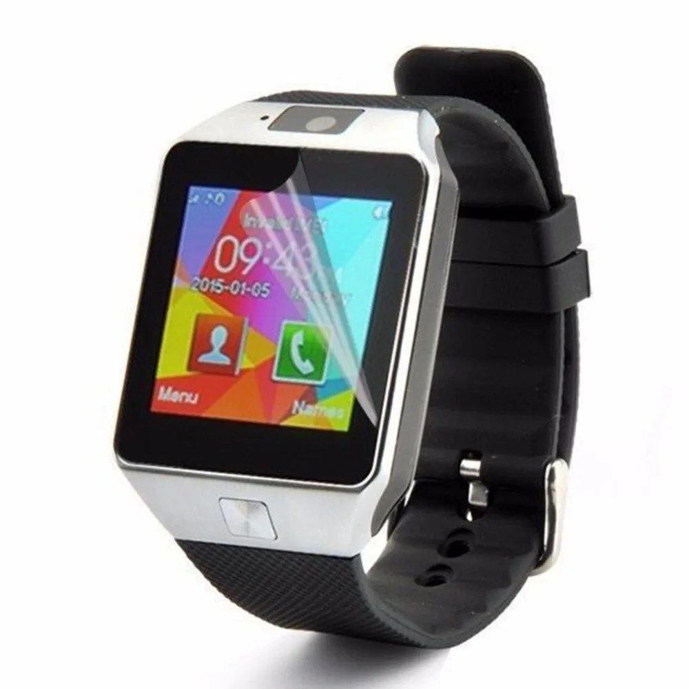 

3 Pcs/set Soft Smart Watch Tempered Film Scratch-resistant Protector Protective Screen Film for Samsung DZ09 Smart Watch Phone