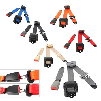 

Universal Car Adjustable 3point Retractable Safety Seat Belt Mount 3 Point Car Accessories
