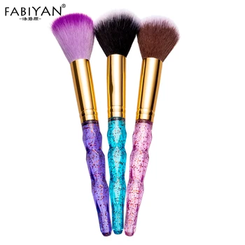 

Soft Nail Art Dust Cleaning Brush Acrylic UV Gel Powder Remover Manicure Pedicure Cleaner Makeup Tools 3 Colors