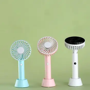 

Adoolla Portable Handheld Desktop Mute Rechargeable Fan with Base