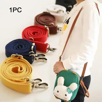 

New 130cm Canvas Bag Strap Adjustable Shoulder Strap Fashion Bag Replacement Accessory 6 Colors Candy Color Hot Sale #04