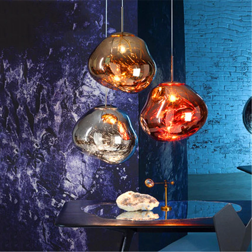 

Modern Light Led Chandelier Lighting Tom DIXON Melt Lava Pendant Lamps Living Room Bedroom HangLamps Restaurant Home Luminaire
