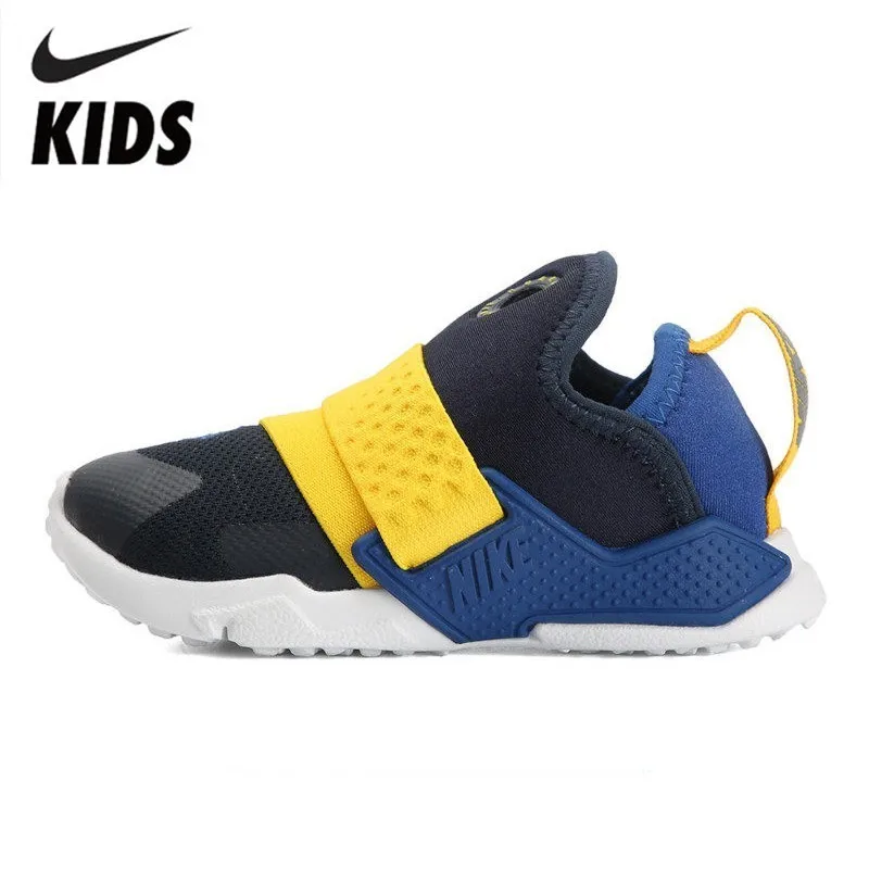 NIKE HUARACHE Детские оригинальные детские дышащие кроссовки для бега на открытом воздухе Повседневное спортивные кроссовки# AH7827-404