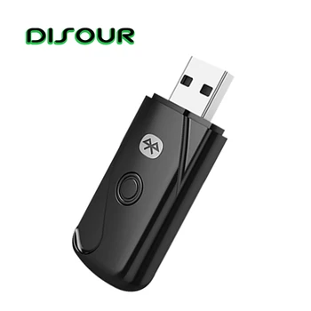 

DISOUR Bluetooth Transmitter V4.2 Mini USB Wireless Adapter Bluetooth Transmitter For TV PC Support Bluetooth Headphone Speaker