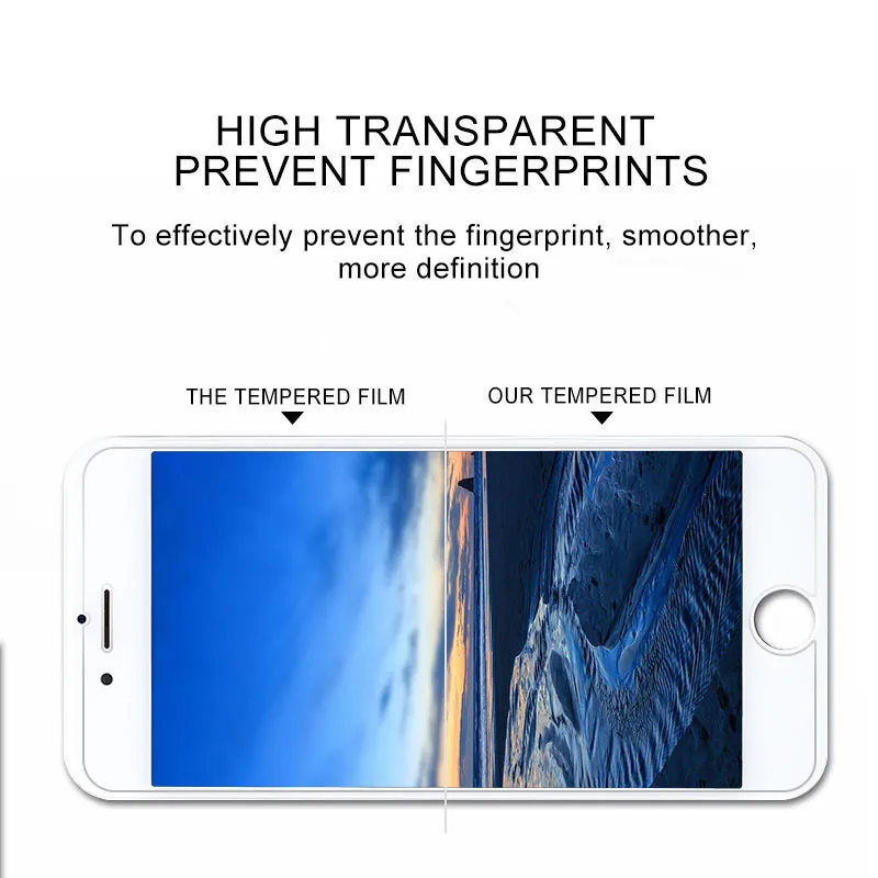 Защитное стекло YWEWBJH закаленное для iphone 6 7 5 s se 6s 8 plus XS max XR x защита экрана|Защитные