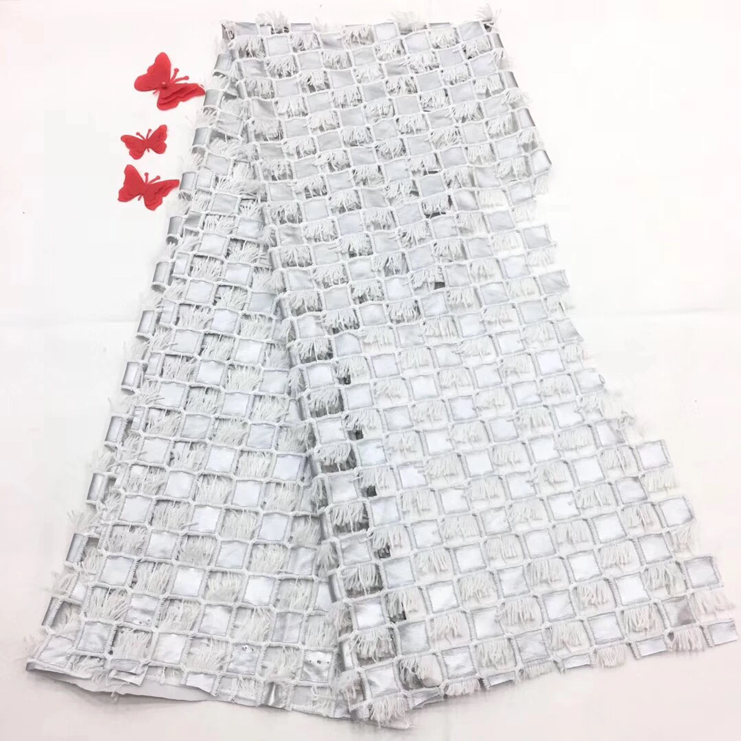

White Black Llace Fabrics For African Parties, Swiss Voile Lace In Switzerland High Quality 2019 RF2709