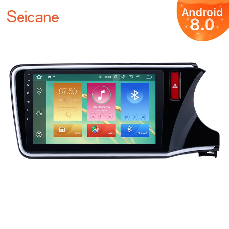 

Seicane Touchscreen GPS Car Radio For 2014 2015 2016 2017 HONDA CITY Android 8.1/8.0 10.1" 1Din Wifi Multimedia Player
