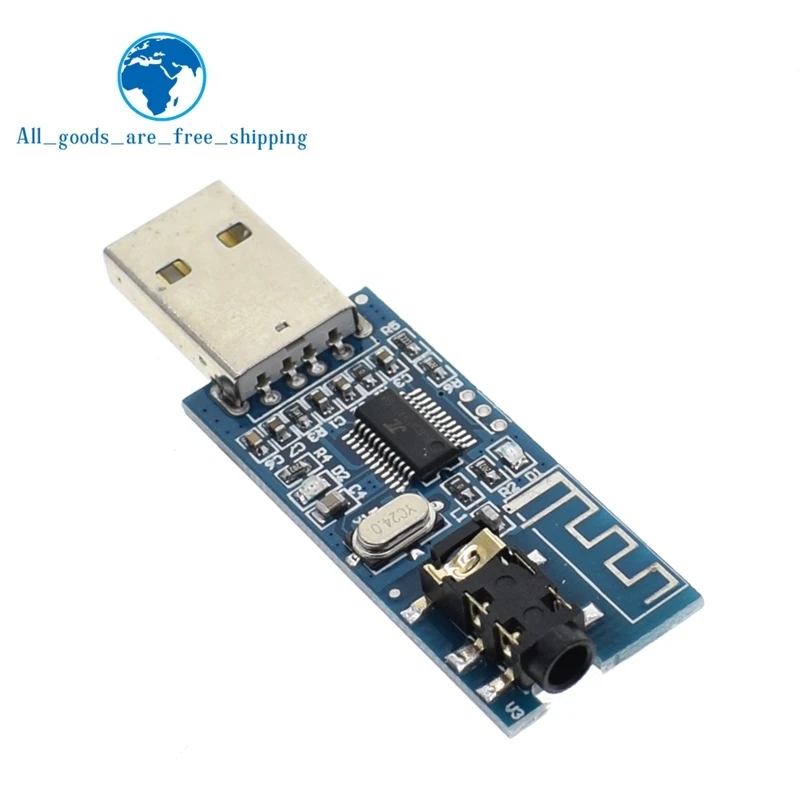 

USB Bluetooth 4.0 Audio Receiver Wireless Module Bluetooth Voice Player With Decoding Amplifier Function LED Indicator Board