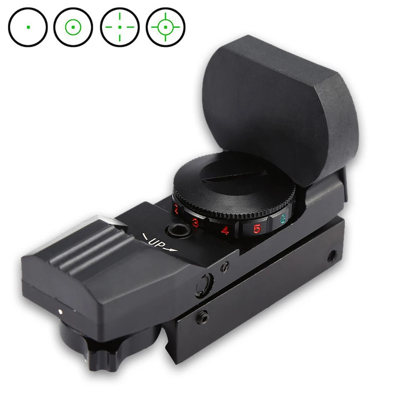 

Red/Green Dot Sight For Glock/Handgun Reflex Scope Dot Rail Holographic Tactical Sight Mount 11mm/20mm Airsoft / Hunting Rifle