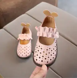 Жаркое лето девушка сандалии детские пляжные сандалии для маленьких девочек детская модная обувь принцессы обувь Размеры 21-30