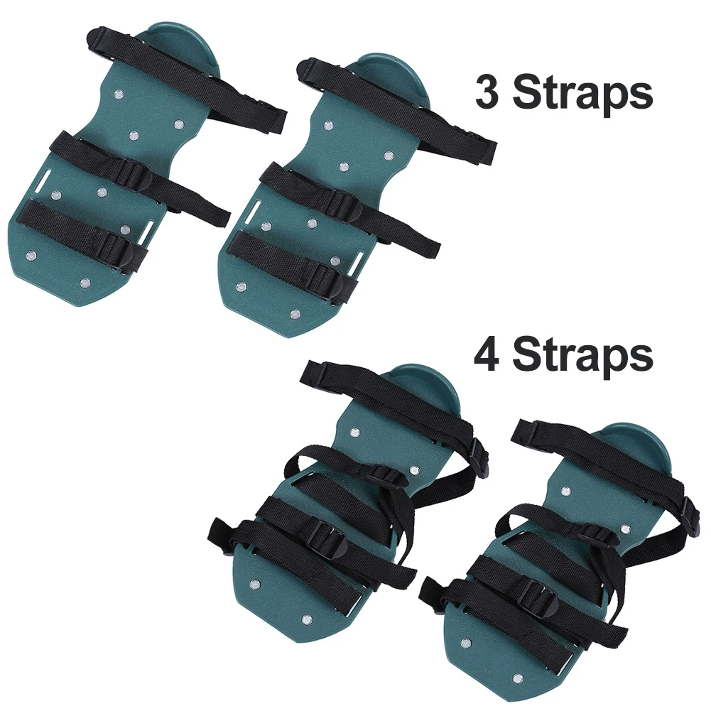 UNA Coppia Prato Aeratore Scarpe Sandali Erba Spikes Nail Coltivatore Sandali Allentare Suolo Aeratore A Spillo Scarpe Yard Attrezzo Da Giardino