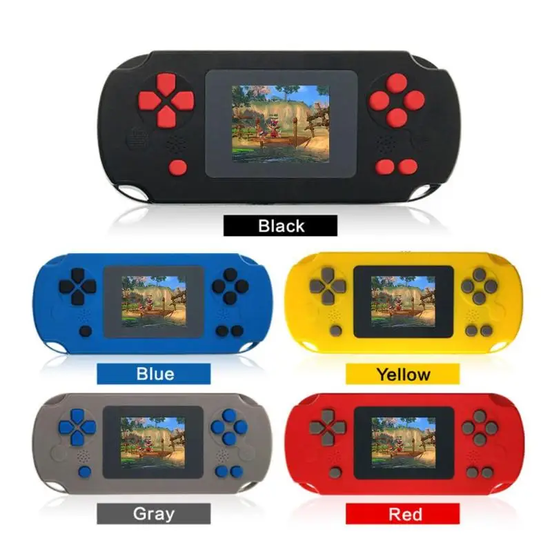 

Pocket Mini Retro 2 inch Colored LCD Screen Children 8Bit Handheld Game Console for NES Portable Game Player Built-in 268 Games