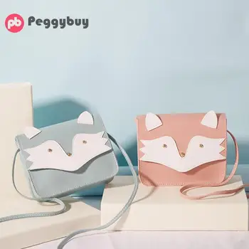 

Fashion Children Princess Small Cute Cate Messenger Bag Women Mini Animal Pattern Mini PU Women Cute Cat Shoulder Bags